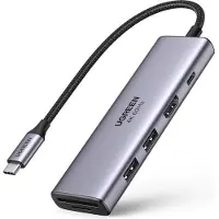 UGREEN 6-in-1 USB-C Multifunction Adapter with PD Charging