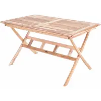 Dacore Havebord 85x135 cm - Teaktræ | Møbelsalg.dk