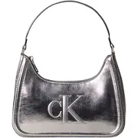 Calvin Klein Skuldertaske sølv
