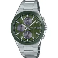Casio Herreur EFS-S650D-3AEF Edifice Grøn/Stål Ø41 mm
