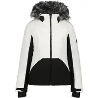 Icepeak - Skijakker dame - Eveleth W Blanc Optique til UnisexUld - Størrelse 38 FR - Hvid
