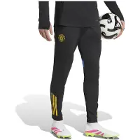 Adidas Manchester United Træningsbukser Tiro 25 EU - Sort/Blå/Gul - , størrelse Medium