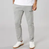 Jack & Jones Herre Vesterbro Open Hem Joggers Lys Grå Marl/Sort Lgm/Sort