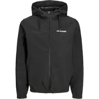 Jack & Jones Herre Mash Hættetrøje Bomber Sort