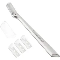 Tweezerman Retail Collection Mini Slant Tweezer & Brow Razor Set, silver Øjenbrynsæt 1 stk.
