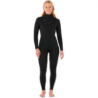 Rip Curl Dawn Patrol Pro 4/3 Mm Dame Våddragt I Neopren Med Lynlås I Brystet Og Lange ærmer