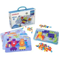Miniland Pegs 15 Mm Byggespil 150 Enheder