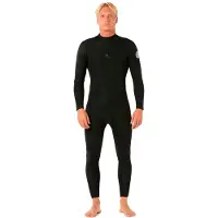 Rip Curl Dawn Patrol 4/3 Mm Langærmet Neopren-dragt Med Lynlås På Ryggen