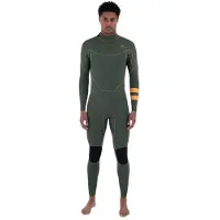 Hurley Advant 4/3 Mm Langærmet Neopren-dragt Med Lynlås På Ryggen