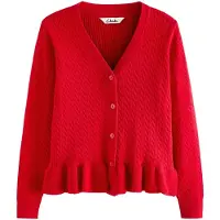 Clarks Cardigan rød