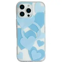 Mtp Products iPhone 16 Pro Pure Love magnetisk hybrid-cover - blå