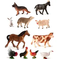 Miniland Bondegårdsdyrfigurer 11 Enheder