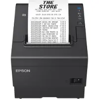 Epson TM T88VII (132) - Kvitteringsprinter - termisk linje - Rulle (7,95 cm) - 180 x 180 dpi - op til 500 mm/sek. - USB 2.0, USB 2.0 vært, LAN, PoweredUSB - skærer - sort