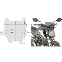 Givi A1164 Honda Cb 125 R/cb 300 R Forrude