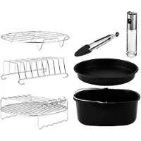 Cecotec 04995, Tilbehørssæt, , Sort, Rustfrit stål