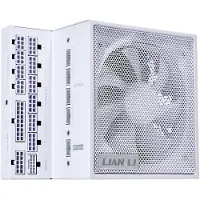 Lian Li EDGE 1000 White Strømforsyning - 1000 Watt - 120 mm - ATX 3.1 - 80 Plus Platinum certified