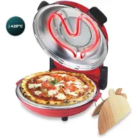 Cecotec Elektrinė krosnelė Fun Pizza&Co Mamma Mia Vista raudona