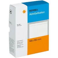 Herma 4441, Hvid, Papir, Mat, Tyskland, 7 cm, 4,2 cm