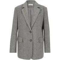 Guido Maria Kretschmer Women Blazer 'Loretta' antracit / offwhite