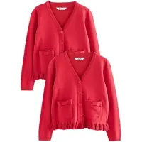 Clarks Cardigan rød