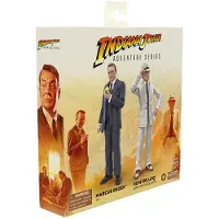 Hasbro Indiana Jones Adventure Series: Indiana Jones og Raiders of the Lost Ark Marcus Brody & Ren? Belloq (Ark Showdown) 6-tommer actionfigurer sæt
