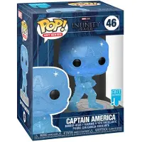 Funko POP! Forundring Infinity Saga Captain America Blå Figur