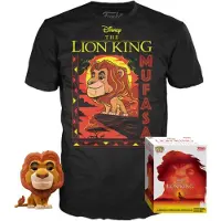 Funko POP! Løvernes Konge Og Kortærmet T-shirt Mufasa