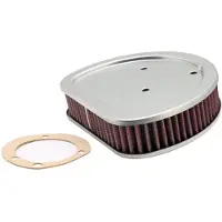 K&N Air Filter HD-1499 Passer til 03-06 Harley Flhri Road King injiceret