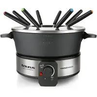 Taurus FF2 - Fonduegryde - 2 liter - 1 kW - sort/rustfrit stål