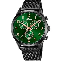 Lotus Herreur 18639/E Classic Grøn/Stål Ø43 mm