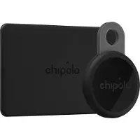 Chipolo LOOP Charcoal and CARD Charcoal Bundle