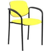 Nowy Styl Styl Faux Leather With Arms Fast Kontorstol