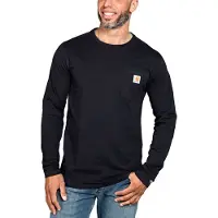 Carhartt Force Flex Pocket Relaxed Fit T-shirt Med Lange ærmer