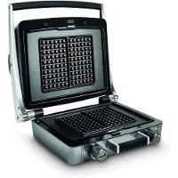 Fritel CW 3648, 2 vaffel/vafler, Rektangulær, Anthracit, 1600 W, 335 mm, 340 mm