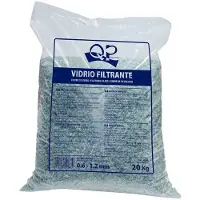 Productos Qp Filterglas 20kg 1.2-2.0mm