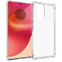 Mtp Products Motorola Edge 50 Fusion/G96 Stødsikkert TPU Cover - Gennemsigtig