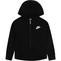 Nike Kids Club Fleece High Low Sweatshirt Med Lynlås