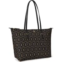 Ralph Lauren Lauren Ralph Laurentil kvinder. 431916737040 Tote Medium Keaton sort (OSFA), Casual, Nylon
