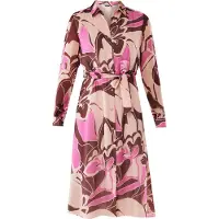 Mexx Kjole brun / pink / lyserød
