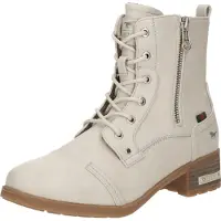 Mustang Snørestøvletter lysebeige