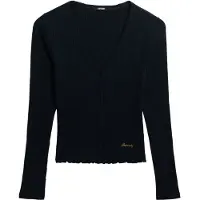 Superdry Essential Button Thru T-shirt Med Lange ærmer