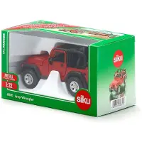 Siku Jeep Wrangler, Bybil model, Formonterede, 1:32, Jeep Wrangler, Metal, Plast, 3 År