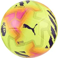 Puma Fodbold Premier League Orbita Cup Lights - Gul/multicolor, størrelse Ball SZ. 5