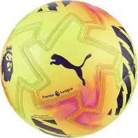 Puma Orbita Pro Premier League Lights Football (FIFA Quality Pro), Accessories, Yellow/Multicolor, 5
