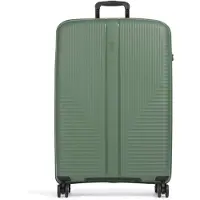 Travelite Air Stripe - Kuffert med 4 hjul | grøn | 51x77x29 cm