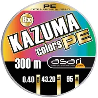 Asari Kazuma Pro Colors Pe 8x Flettet Fiskesnøre 300 M
