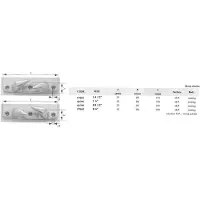 Lalizas Skene Inox 316 Venstre Pullerter
