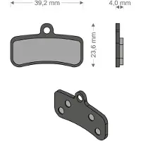 Brenta Ciclo Xtr/quadien Shimano/trp/tektro Sintrede Bremseklodser