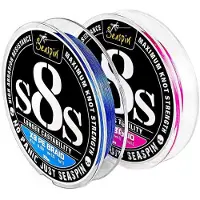 Seaspin S8s X8 Flettet Fiskesnøre 150 M