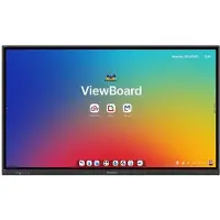 Viewsonic IFP7534, 190,5 cm (75), 1650,24 x 942,01 mm, 450 cd/m², 1,07 milliarder farver, 3840 x 2160 pixel, TFT-LCD
